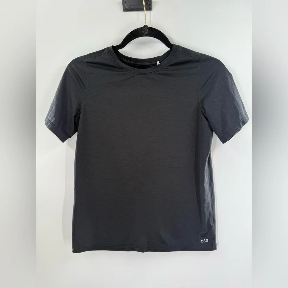 EUC DSG Boys Black Athletic Tee Shirt